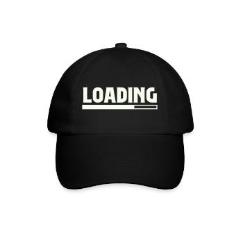 Loading - Baseballkappe - Schwarz/Schwarz - Vorne