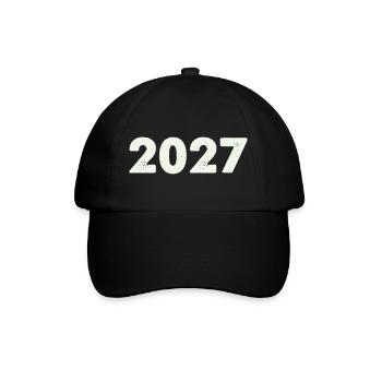 2027 - Baseballkappe - Schwarz/Schwarz - Vorne