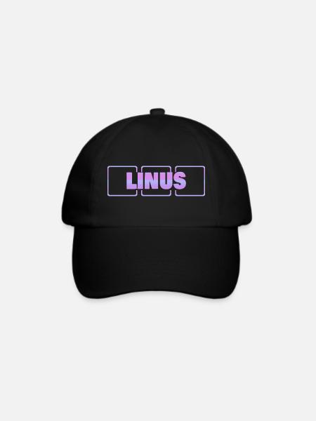 Linu - Baseballkappe - Schwarz/Schwarz