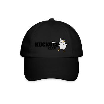 Kuckuck Klan - Baseballkappe - Schwarz/Schwarz - Vorne