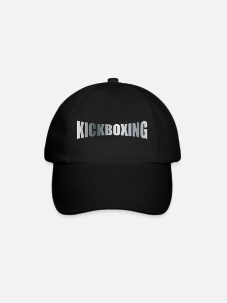 KICKBOXING - Baseballkappe - Schwarz/Schwarz