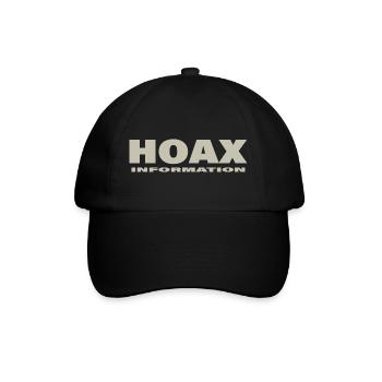 HOAX - Baseballkappe - Schwarz/Schwarz - Vorne