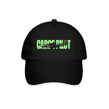 Cargo pilot C-160 - Baseballkappe - Schwarz/Schwarz - Vorne
