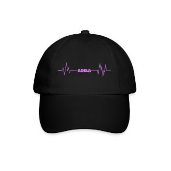 heartbeat Adela - Baseballkappe - Schwarz/Schwarz - Vorne