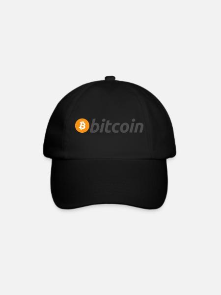 Bitcoin - Baseballkappe - Schwarz/Schwarz