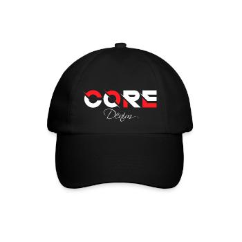 Core Denim Design Shirt Retro Version - Baseballkappe - Schwarz/Schwarz - Vorne