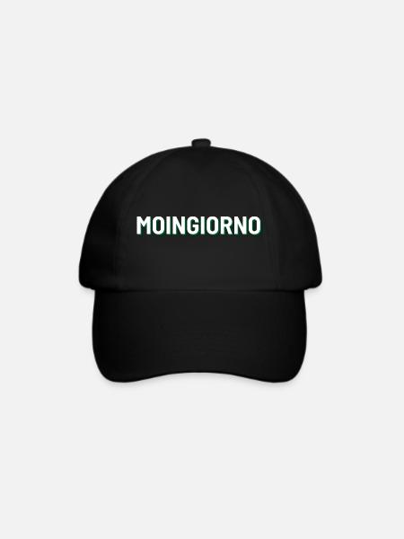 MOINGIORNO - Baseballkappe - Schwarz/Schwarz