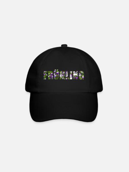 Frühling - Baseballkappe - Schwarz/Schwarz