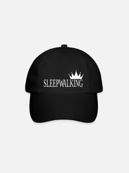 SLEEPWALKING - Baseballkappe - Schwarz/Schwarz