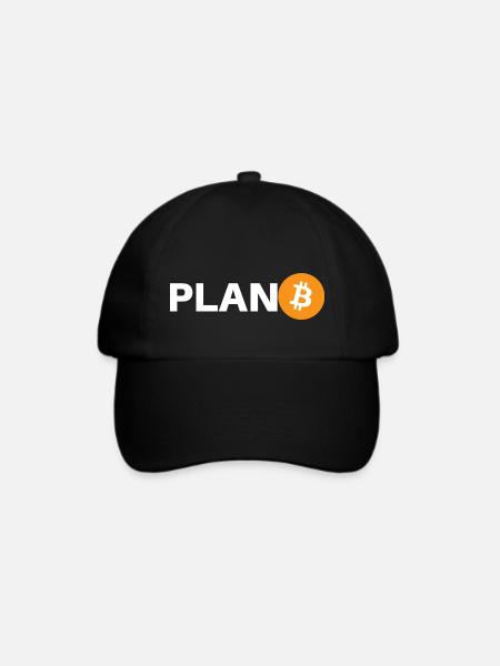 BITCOIN - Baseballkappe - Schwarz/Schwarz