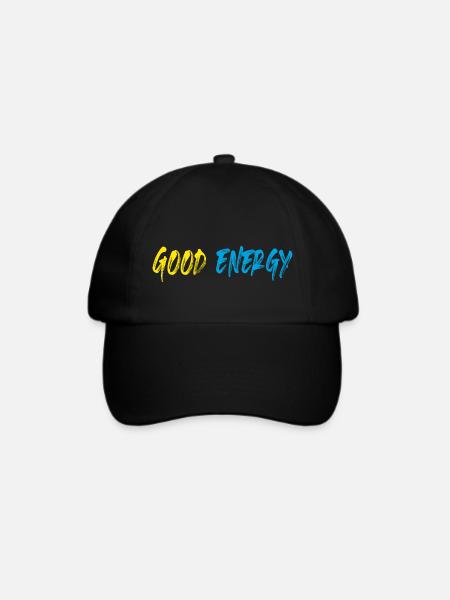 Buena energia - Gute Energie - Baseballkappe - Schwarz/Schwarz
