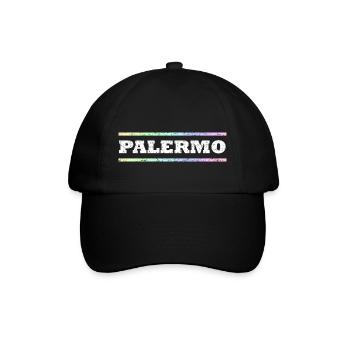 Palermo - Baseballkappe - Schwarz/Schwarz - Vorne