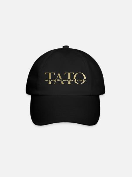 Vatertag Geburtstag Vater Männer Papa Geschenk - Baseballkappe - Schwarz/Schwarz