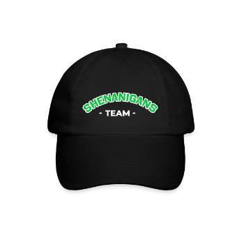 Shenanigans Team - Irish St. Patrick - Baseballkappe - Schwarz/Schwarz - Vorne