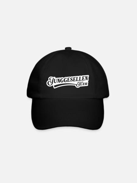 Junggesellen Team Jga - Baseballkappe - Schwarz/Schwarz