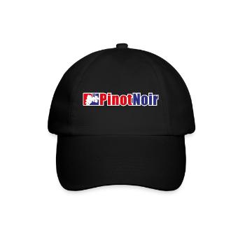 MLW - Team PinotNoir - Baseballkappe - Schwarz/Schwarz - Vorne