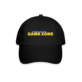 GAME ZONE - Baseballkappe - Schwarz/Schwarz - Vorne
