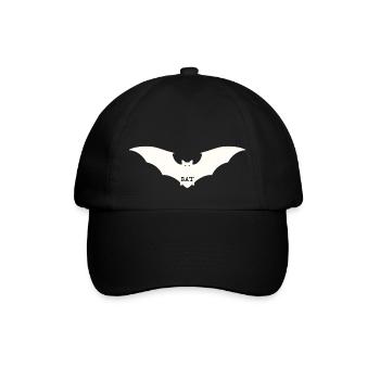 BAT BAT 2 - Baseballkappe - Schwarz/Schwarz - Vorne