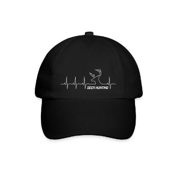 Deer Hunting - Baseballkappe - Schwarz/Schwarz - Vorne