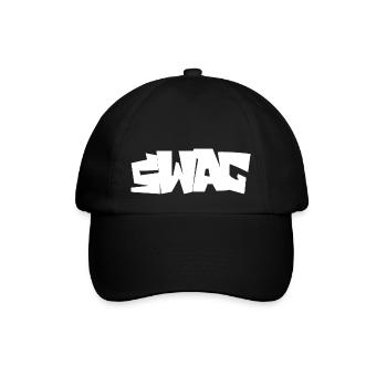 SWAG - Baseballkappe - Schwarz/Schwarz - Vorne
