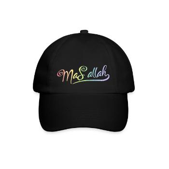 Masallah - Baseballkappe - Schwarz/Schwarz - Vorne