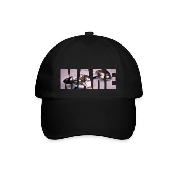 mare -Sonnebrille - Palmen - Baseballkappe - Schwarz/Schwarz - Vorne