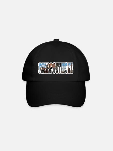 Ruhrpottzicke - Baseballkappe - Schwarz/Schwarz