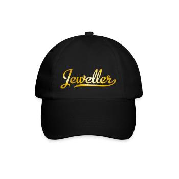 Juwelier - Baseballkappe - Schwarz/Schwarz - Vorne