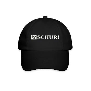 Schur Gondach Nodda Gemorje Siegerländer Platt - Baseballkappe - Schwarz/Schwarz - Vorne