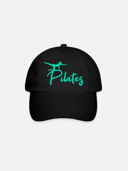 Pilates - Baseballkappe - Schwarz/Schwarz