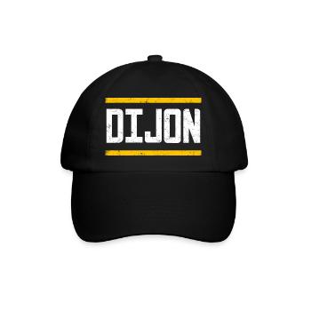 Dijon - Baseballkappe - Schwarz/Schwarz - Vorne