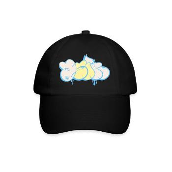 Unbenanntes Projekt 2 - Baseballkappe - Schwarz/Schwarz - Vorne