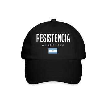 Resistencia Argentinien Argentinier - Baseballkappe - Schwarz/Schwarz - Vorne