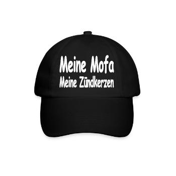 Mofa - Baseballkappe - Schwarz/Schwarz - Vorne