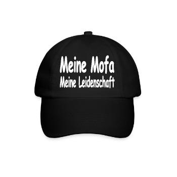 Mofa - Baseballkappe - Schwarz/Schwarz - Vorne