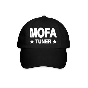 Mofa - Baseballkappe - Schwarz/Schwarz - Vorne