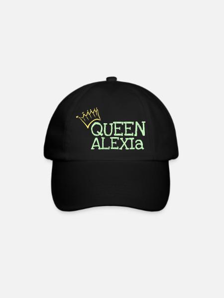 Influencer Alexia - Baseballkappe - Schwarz/Schwarz