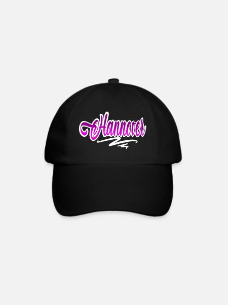 Hannover - Baseballkappe - Schwarz/Schwarz