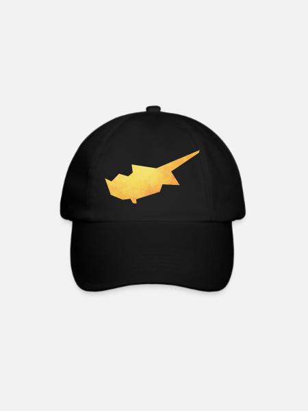 cyprus - Baseballkappe - Schwarz/Schwarz