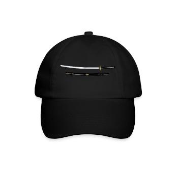 Katana - Baseballkappe - Schwarz/Schwarz - Vorne