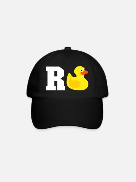 Rente - Baseballkappe - Schwarz/Schwarz