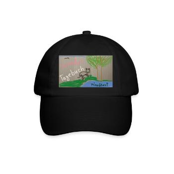 Speedy's Tagebuch - Baseballkappe - Schwarz/Schwarz - Vorne