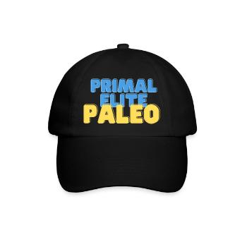 Primal Elite Paleo - Baseballkappe - Schwarz/Schwarz - Vorne