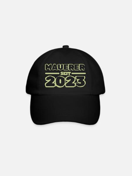 2023 - Baseballkappe - Schwarz/Schwarz