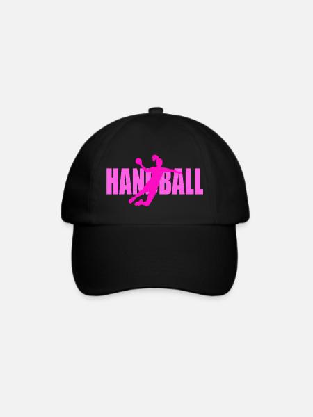 Handball - Baseballkappe - Schwarz/Schwarz