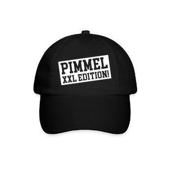 Pimmel XXL Edition - Baseballkappe - Schwarz/Schwarz - Vorne