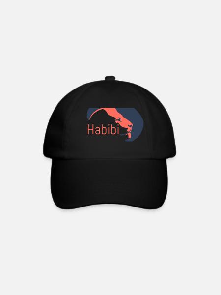 Habibi - Baseballkappe - Schwarz/Schwarz