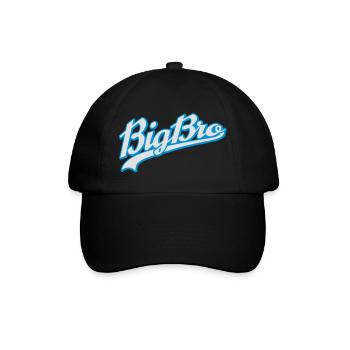 Big Bro - Baseballkappe - Schwarz/Schwarz - Vorne