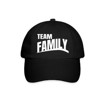 holiday alone cool cute girl pregnancy funny quote - Baseballkappe - Schwarz/Schwarz - Vorne