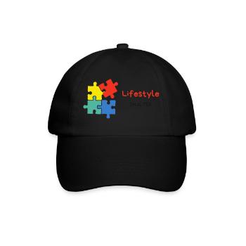 Lifestyle im Alter - Baseballkappe - Schwarz/Schwarz - Vorne